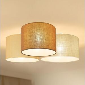 Brilagi - Plafoniera SPIDER 3xE27/15W/230V beige/crema