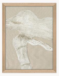 Quadro su tela dipinto a mano con cornice Art Shape 1, varie misure