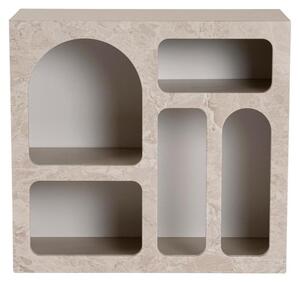 Calicosy - Scaffale con 5 nicchie L80 cm - SORA