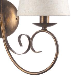 ONLI - Applique POMPEI 2xE14/6W/230V bronzo