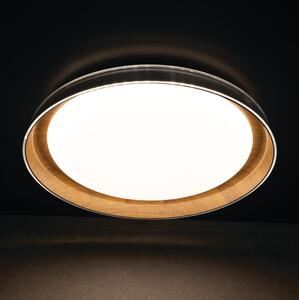 Kanlux 37317 - Plafoniera LED NIFU LED/17,8W/230V diametro 43 cm bianco/marrone