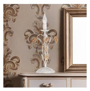 ONLI - Lampada da tavolo COLLANA 1xE14/6W/230V 40 cm bianco