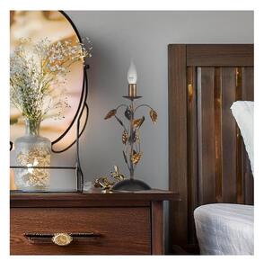 ONLI - Lampada da tavolo COLLANA 1xE14/6W/230V 40 cm bronzo