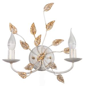 ONLI - Applique COLLANA 1xE14/6W/230V bianco/oro