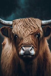 Fotografia Highland Cow, Treechild