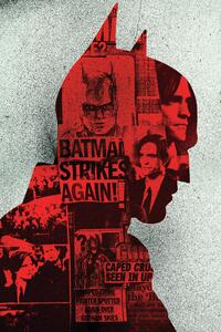 Stampa d'arte Batman strikes again, (26.7 x 40 cm)