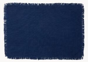 Set di 4 tovagliette americane in cotone Leo