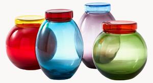 Set di 4 barattoli con coperchio Bloated
