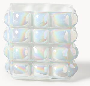 Vaso in vetro soffiato Bubble, alt. 27 cm