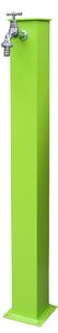 Fontana da Giardino 9x15x85 cm con Rubinetto Verde Acido
