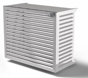 Copri Condizionatore 135x112x74 cm in Alluminio a Parete Big Blade XXL Bianco