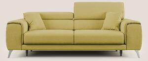 Fusion divano con sedute allungabili in tessuto smacchiabile T05 giall