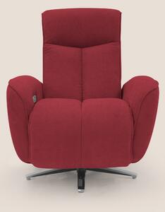 EVA Poltroncina RELAX in morbido tessuto impermeabile T02 rosso