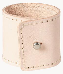 Set di 4 portatovaglioli in pelle Blush