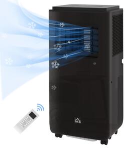 Condizionatore Portatile 950W 33x28x70,4 cm con 5 Modalità e 3 Velocità Nero