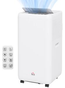 Condizionatore Portatile 1250W 35,5x35x70 cm con 5 Modalità e Timer 24h Bianco