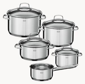 Tefal Set Pentole Ingenio Stainless Steel | Acciaio Inox Con Manico Rimovibile, Thermo-Spot, Induzione
