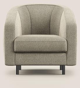 Pandora Poltroncina in morbido tessuto bouclé impermeabile T07 beige