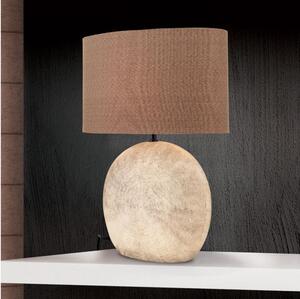Orion LA 4-1193 - Lampada da tavolo ETHNO 1xE27/60W/230V ceramiche marrone/beige
