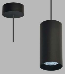 Apparecchio LED a sospensione LUKY, variante: NERO, 3000 K