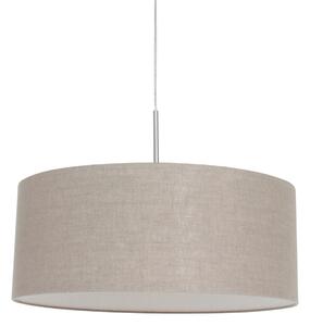 Steinhauer - lampada a sospensione - Sparkled Light - grigio - lino metallo - Ø 50cm - E27 - 9890ST