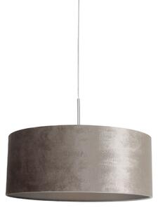 Steinhauer - lampada a sospensione - Sparkled Light - argento - metallo velluto - Ø 50cm - E27 - 8149ST