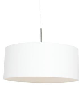 Steinhauer - lampada a sospensione - Sparkled Light - bianco - lino metallo - Ø 50cm - E27 - 9889ST