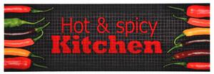 Tappetino da Cucina Lavabile Hot & Spicy 60x300 cm