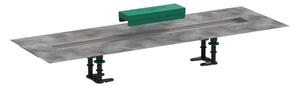 Hansgrohe uBox universal - Set di montaggio per canalina doccia lineare 800, acciaio inox 56012180