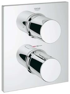 Grohe Grohtherm F - Miscelatore termostatico ad incasso per vasca da bagno, cromato 27618000
