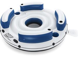 Isola Gonfiabile con 4 Portabicchieri e 2 Vani Portaoggetti Peso Massimo 360 Kg