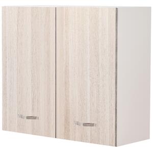 Pensile da Cucina Scolapiatti Sistema Raccogli Gocce Mobile Colore Olmo