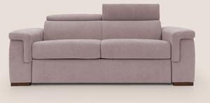 Giunone divano letto con materasso alto 18 cm e poggiatesta reclinabil