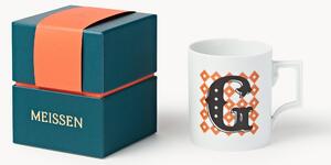 Westwing x MEISSEN, Tazza fatta a mano con motivo decorativo Initials