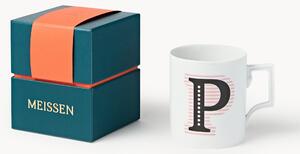 Westwing x MEISSEN, Tazza fatta a mano con motivo decorativo Initials