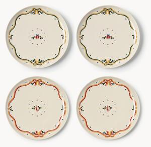 Set di 4 piatti da colazione natalizi Cutemas