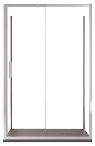 Box Doccia 3 Lati 70x100x70 cm 1 Anta Scorrevole in Cristallo Trasparente 6mm H195 Bonussi Edvige