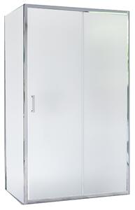 Box Doccia Angolare 70x100 cm 1 anta Scorrevole in Cristallo Opaco 6mm H195 Bonussi Tosca