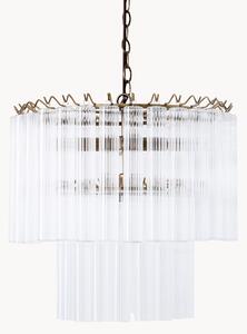 Lampadario in vetro Janae