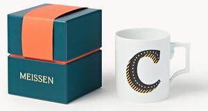 Westwing x MEISSEN, Tazza fatta a mano con motivo decorativo Initials