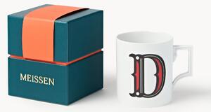 Westwing x MEISSEN, Tazza fatta a mano con motivo decorativo Initials