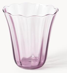 Set di 4 bicchieri in vetro soffiato Tulya