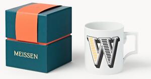 Westwing x MEISSEN, Tazza fatta a mano con motivo decorativo Initials