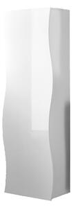 Armadio 1 Anta 63x40x187,2 cm Onda Bianco Lucido