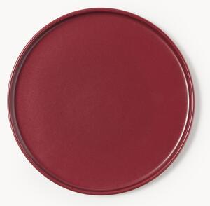 Set di 4 piatti da colazione fatti a mano Lowri
