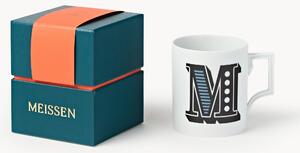 Westwing x MEISSEN, Tazza fatta a mano con motivo decorativo Initials