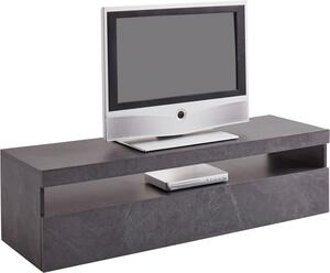 Mobile TV 1 Anta 130x45x36,2 cm Burrata Ardesia