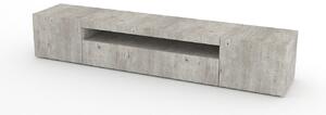 Mobile TV 3 Ante 200x40x36,5 cm Daiquiri Cemento