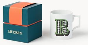 Westwing x MEISSEN, Tazza fatta a mano con motivo decorativo Initials
