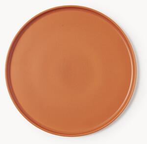 Set di 4 piatti piani fatti a mano Lowri